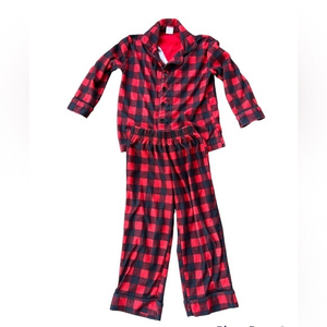 Kid’s size 4 Christmas pajamas red Buffalo‎ plaid
